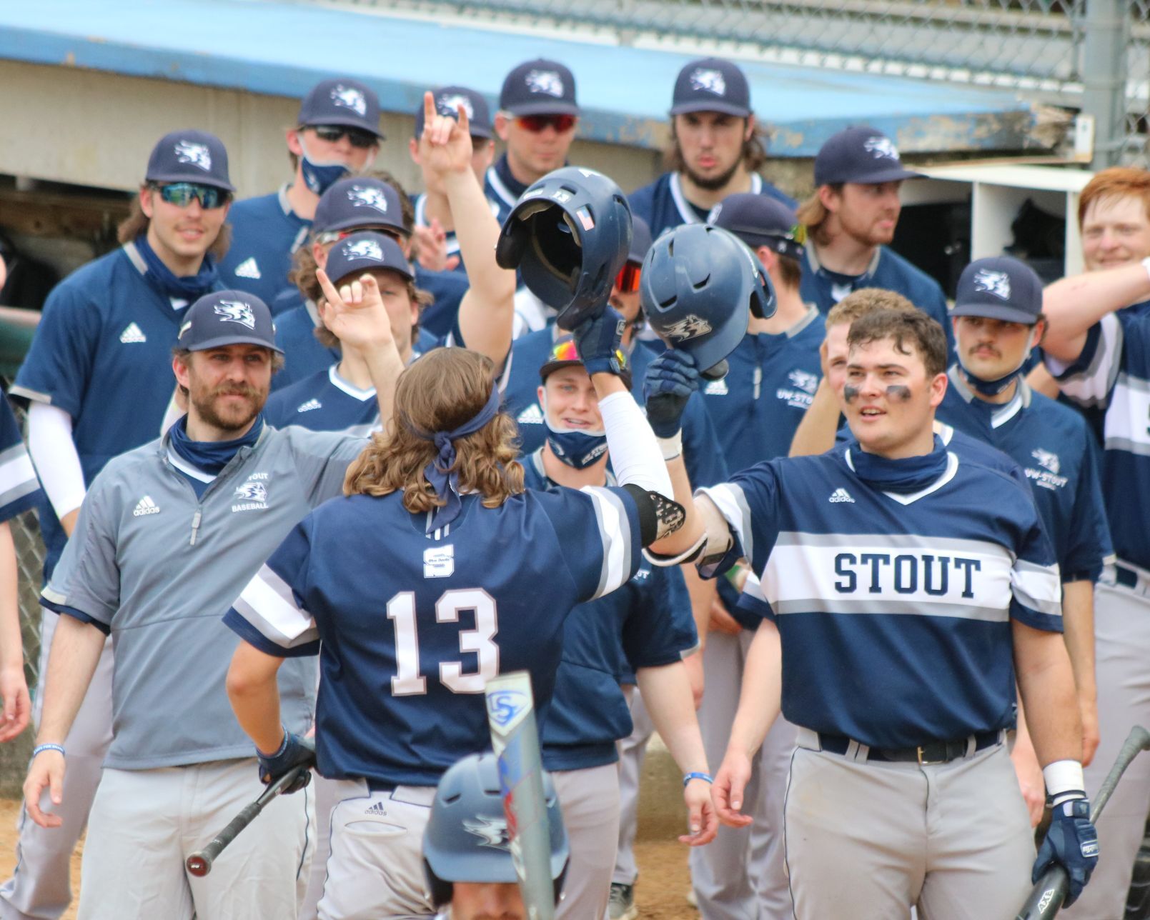UW-Stout at UW-Eau Claire baseball